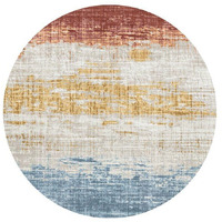 Rabbit Nk822-2 - 41"" X - 41"" Washable Non-Slip Round Rug