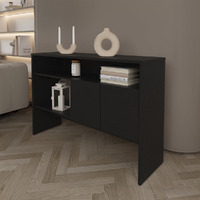 Console Table Midway  Living Room  Black
