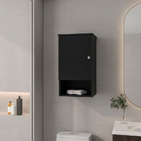 Medicine Cabinet Porto  Bathroom  Black