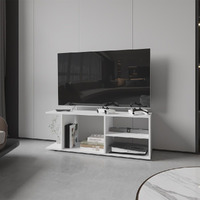 Entertainment Center Barton  Living Room  White