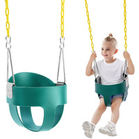 Vevor Toddler Swing Seat High Back Full Bucket Baby Swing Seat Support 150 Lbs