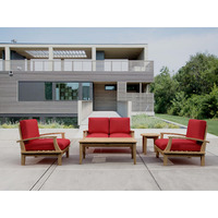 Brianna 5-Pieces Deep Seating Loveseat Set