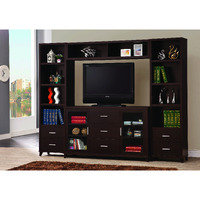 Contemporary Cappuccino Tv Console