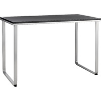 Safco Products 1943Blsl Home Office Table Computer Desk  Black/Silver