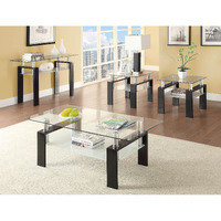 Occasional Contemporary Black Coffee Table