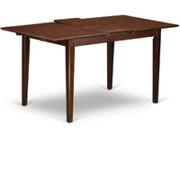 Pst-Mah-T Picasso Table 32 In X 60In With 12 In Butterfly Leaf - Mahogany Finish