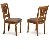 Dlpl5-Sbr-C 5 Pc Kitchen Nook Dining Set-Round Table Plus 4 Dinette Chairs