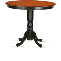 Trch5-Blk-C 5 Pc Counter Height Table And Chair Set-Pub Table And 4 Kitchen Bar Stool