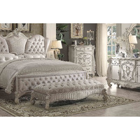 Versailles - Bench Ivory Fabric & Bone White