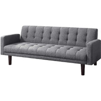 Sommer Tufted Sofa Bed Grey
