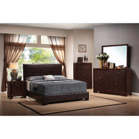 Conner Casual Dark Brown Full Bed