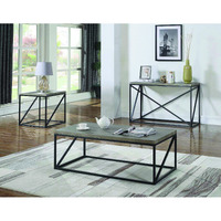 Industrial Sonoma Grey Sofa Table