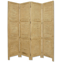 1"" X 76"" X 84"" Yellow Wood Screen