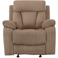 40"" Modern Beige Fabric Chair