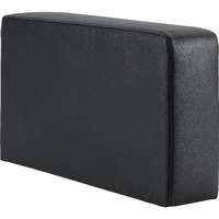 Lorell Contemporary Sofa Seat Cushioned Armrest Assembly  134 X 48 X 255  Black