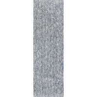 8' Slate Heather Plain Runner Rug