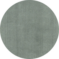6' Slate Blue Round Indoor Shag Rug