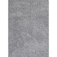 8' X 10' Polyester Grey Heather Area Rug