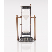 4.5"" X 4.5"" X 8.5"" Brass Revolving Sandtimer