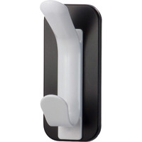 Lorell Magnetic Double Coat Hook  Black