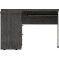 Idra L-Shaped Desk Grey Oak