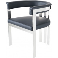 Black Silver Dining Chair