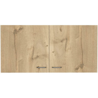 Salento Wall Cabinet - White/Light Oak