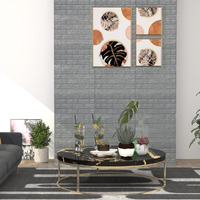 Vidaxl 3D Wallpaper Bricks Self-Adhesive 40 Pcs Anthracite