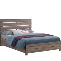 Brantford Eastern King Storage Bed Barrel Oak