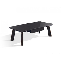 Modern Black And Rose Gold Coffee Table