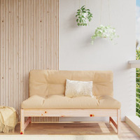 Vidaxl Middle Sofa 47.2""X31.5"" Solid Wood Pine