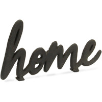 Roven Cast Iron Calligraphic Home Table Decor