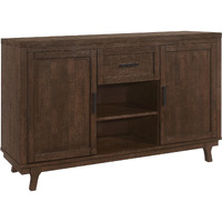 Reynolds 2-Door Dining Sideboard Server Brown Oak