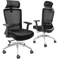 Vevor Ergonomic Office Chair With Slide Seat  Desk Chair With Mesh Seat  Angle And Height Adjustable Home Office Chair With Back And Lumbar Support  Swivel Computer Task Chair