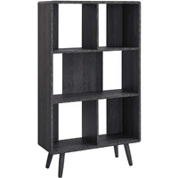 Transmit 5 Shelf Wood Grain Bookcase