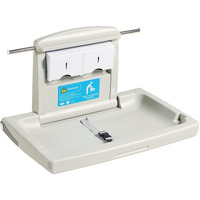 Vevor Wall-Mounted Baby Changing Station  Horizontal Foldable Diaper Change Table With Safety Straps And Hanging Rods  Use In Commercial Bathrooms  Daycare Centers For Newborns & Infant