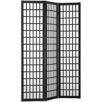 Vevor Room Divider  3 Panel Japanese Room Divider  Wood Folding Privacy Screen Indoor  Japanese Partition Dividers Portable Decoration Screens  For Room Separation Home Office Restaurant & Bedroom