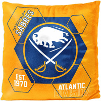 Sabres Official Nhl Connector Double Sided Velvet Pillow 16 X 16(D0102H94Umv)