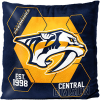 Predators Official Nhl Connector Double Sided Velvet Pillow 16 X 16(D0102H94Fly)