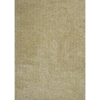 Homeroots 352648 5 X 7 Ft. Polyester Yellow Heather Area Rug