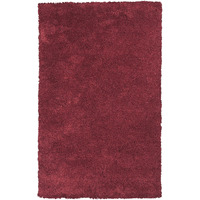 8' X 10' Polyester Red Area Rug