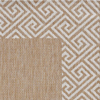 94 X 94 Natural Polypropylene Rug