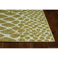 Homeroots 47 X 31 X 0.25 Natural Polypropylene Rug