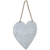 Home Gray Galvanized Cut Out Metal Wall Decor