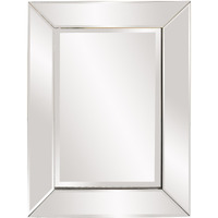 Rectangle Frame Mirror With Mirrored Finish And Beveled Edge