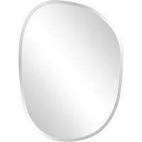 Oval Asymmetrical Frameless Mirror