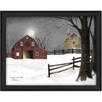 Light In The Stable 6 Black Framed Print Wall Art