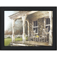 Sunday Afternoon 2 Black Framed Print Wall Art