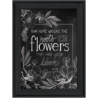 Yet To Bloom 4 Black Framed Print Wall Art