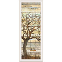 And Then I Met You 2 White Framed Print Wall Art